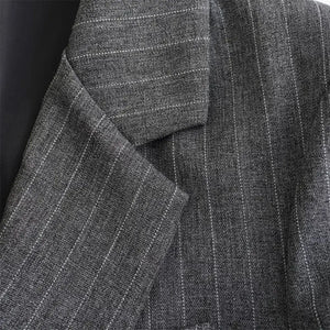 Blazer Feminino Alongado Cinza Soraya