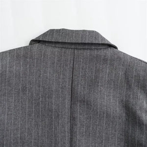 Blazer Feminino Alongado Cinza Soraya