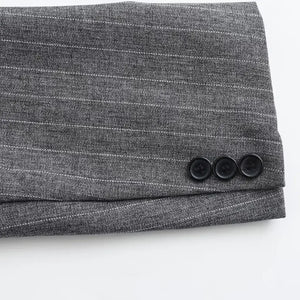 Blazer Feminino Alongado Cinza Soraya