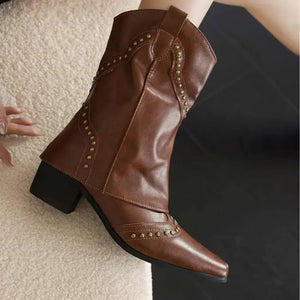 Bota-Feminina-Texana-Marrom-Denver