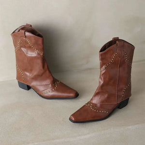 Bota-Feminina-Texana-Marrom-Denver