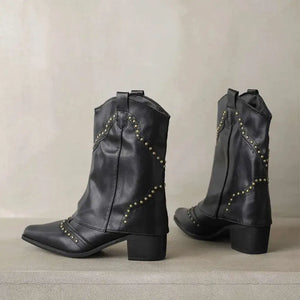 Bota-Feminina-Texana-Preta-Denver