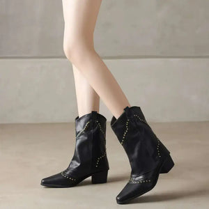 Bota-Feminina-Texana-Preta-Denver