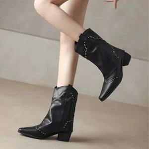 Bota-Feminina-Texana-Preta-Denver