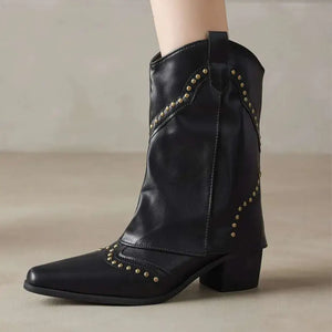 Bota-Feminina-Texana-Preta-Denver