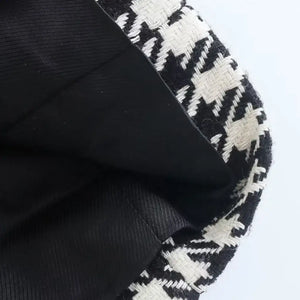 Conjunto Blazer Feminino Xadrez