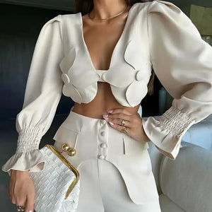 Conjunto Feminino Alfaiataria Social Samira