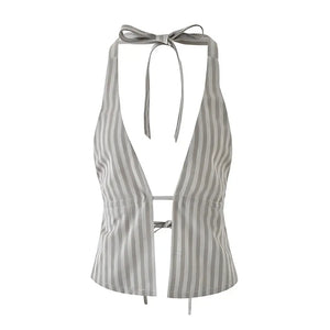 Conjunto Feminino Pantalona com Top Cropped Elegante