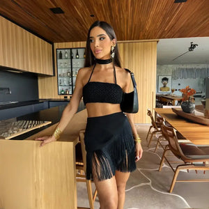 Conjunto Feminino Saia e Top