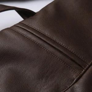 Jaqueta-Feminina-de-Couro-Marrom