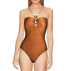 Maiô Feminino com Saída de Praia Longa Modelo Marbella