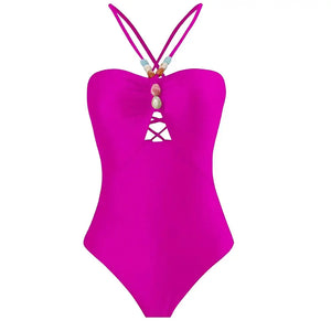 Maiô Feminino com Saída de Praia Longa Modelo Marbella