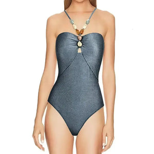 Maiô Feminino com Saída de Praia Longa Modelo Marbella