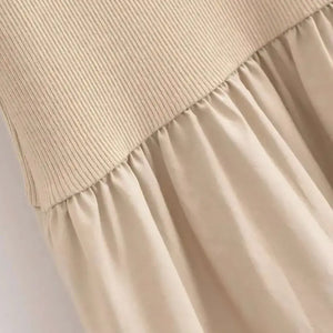 Vestido Casual Básico Longo Feminino