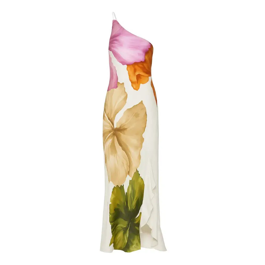 Vestido Longo Feminino Estampado Floral