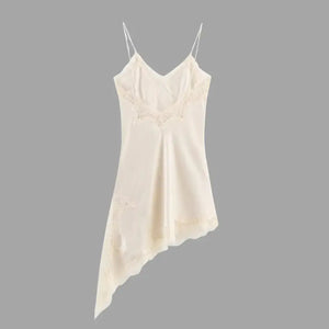 Vestido Cetim Branco