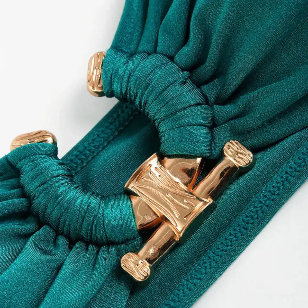 Biquíni Tomara que Caia Feminino com Argola Dourada