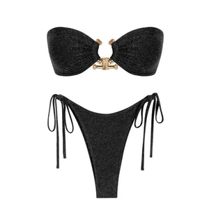 Biquíni Tomara que Caia Feminino com Argola Dourada