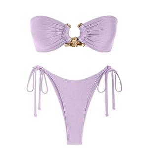 Biquíni Tomara que Caia Feminino com Argola Dourada