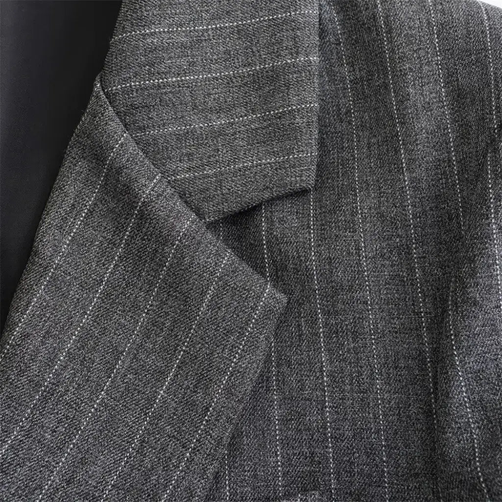 Blazer Feminino Alongado Cinza Soraya