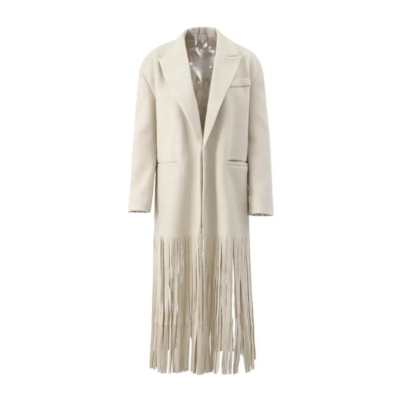 Blazer Feminino Alongado Lã Batida Far West