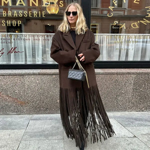 Blazer-Feminino-Alongado-La-Batida-Marrom-Far-West