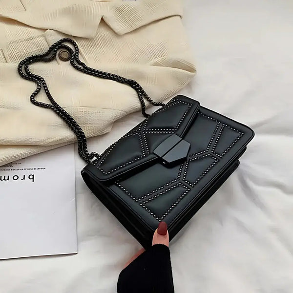 Bolsa-Feminina-de-Couro-Preto-Modelo-Prestige