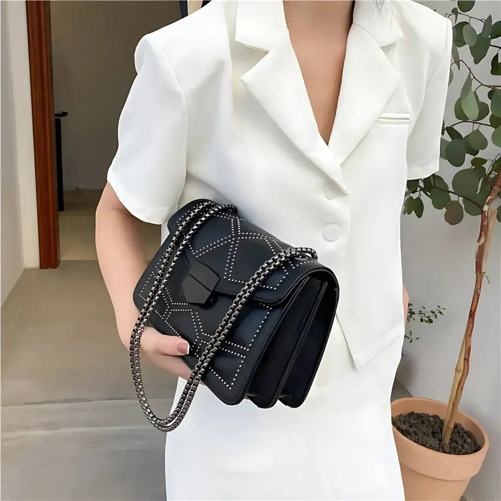 Bolsa-Feminina-de-Couro-Preto-Modelo-Prestige