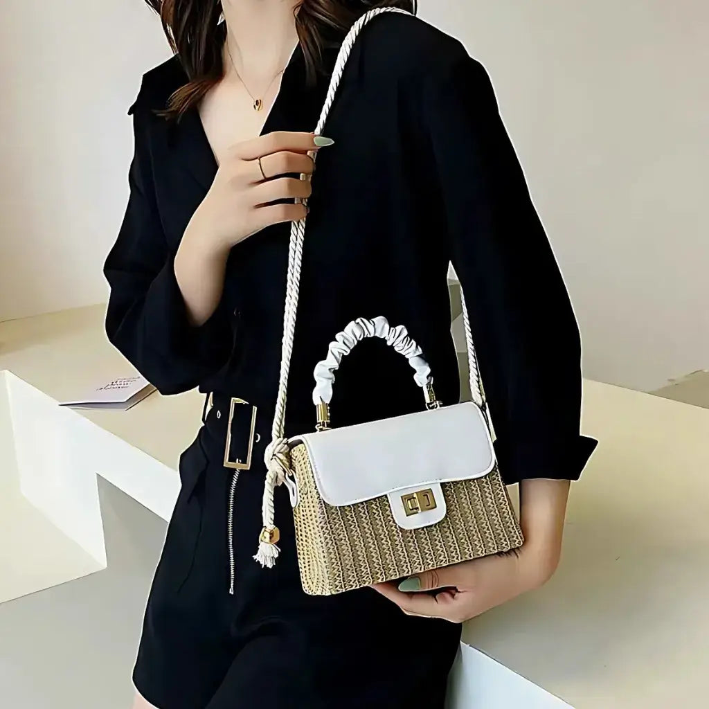 Bolsa-de-Palha-Modelo-Secret-White