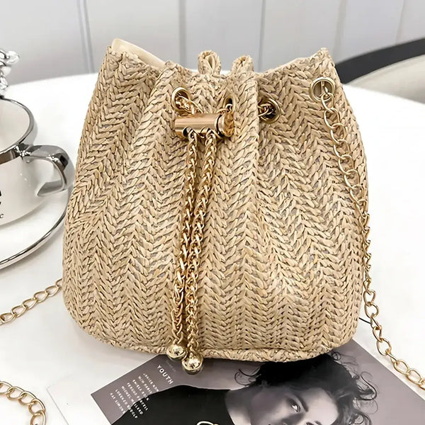 Bolsa de Palha Modelo Veneza