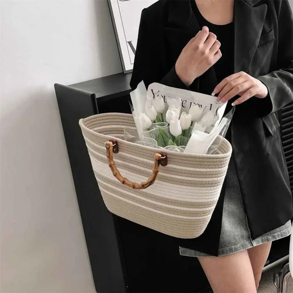 Bolsa-de-Praia-de-Palha-Modelo-Maresia-Off-White