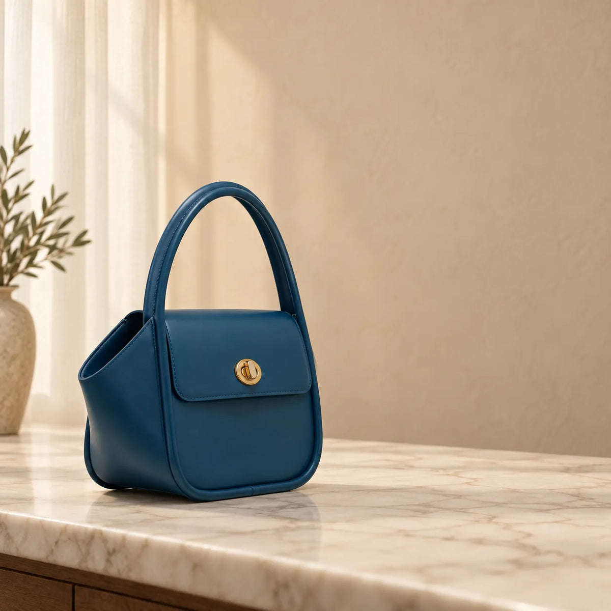Bolsa de Mão Feminina em Couro Legítimo - Bayonne