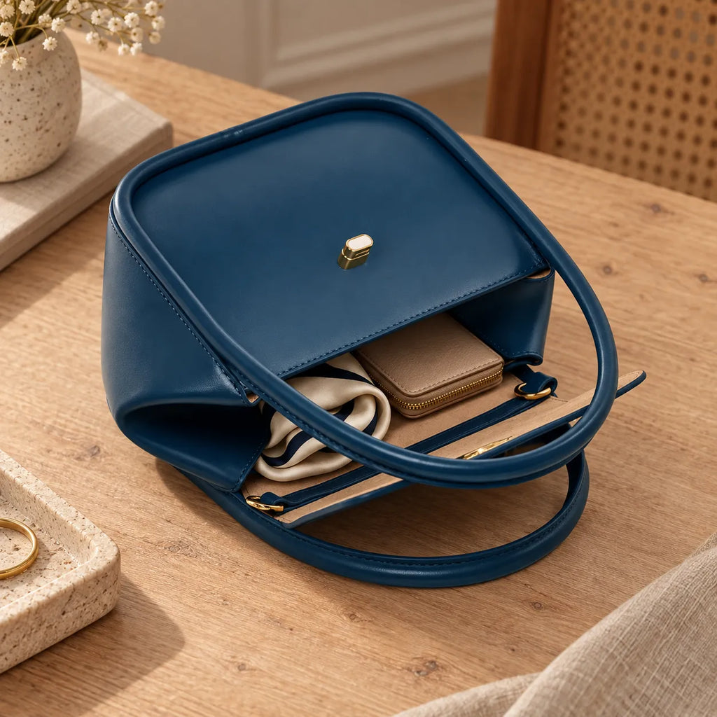 Bolsa de Mão Feminina em Couro Legítimo - Bayonne