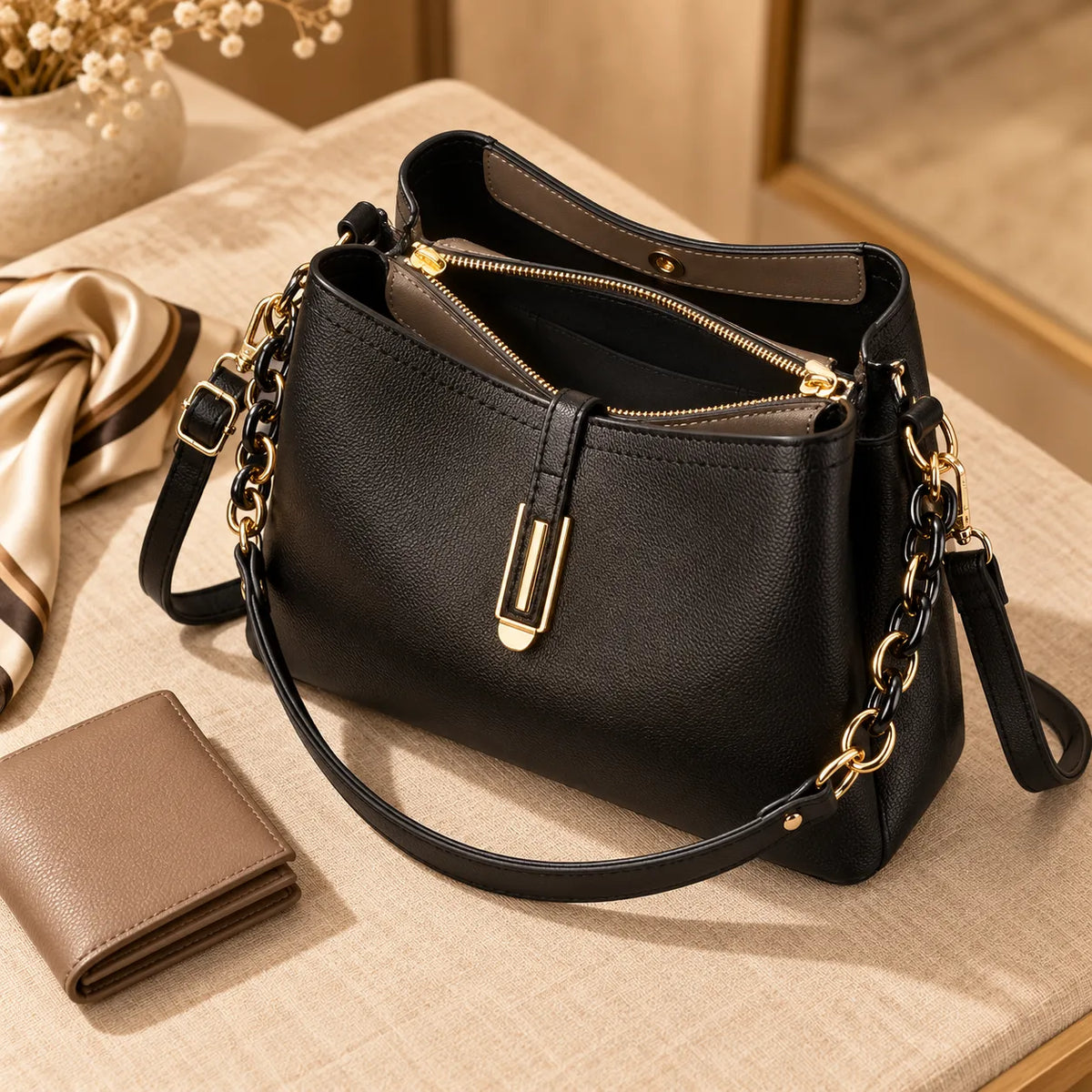 Bolsa Saco Feminina - Garance