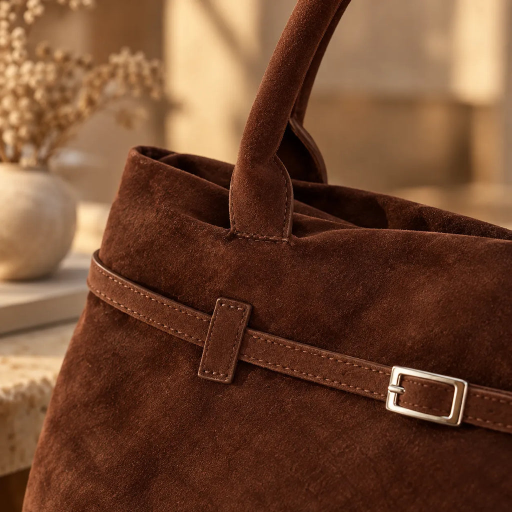 Bolsa Tote Feminina em Camurça - Vence