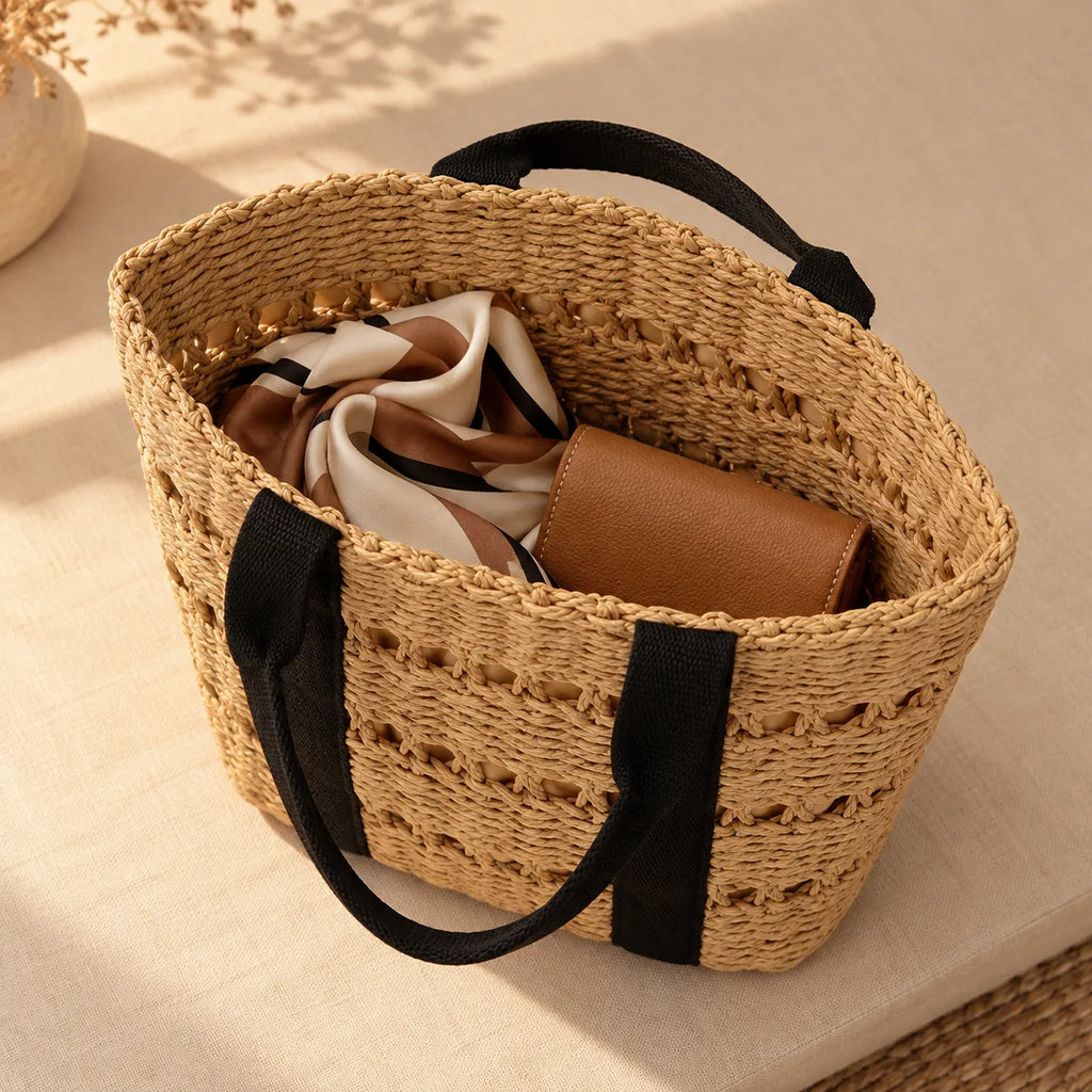 Bolsa Tote Feminina em Palha - Gordes