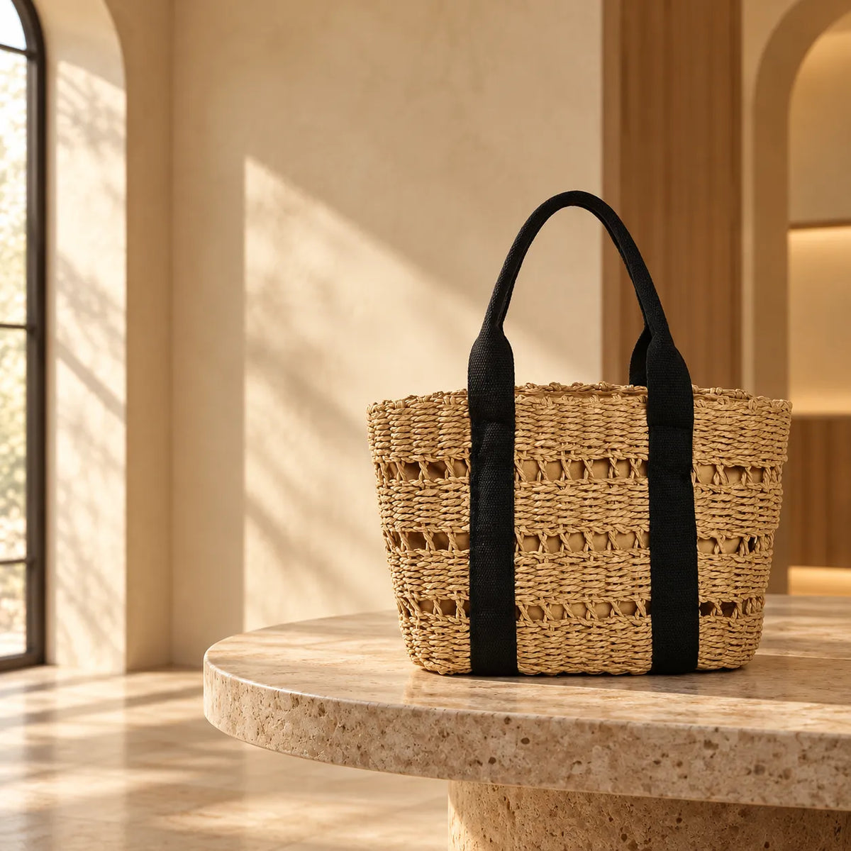 Bolsa Tote Feminina em Palha - Gordes