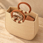 Bolsa Tote Feminina em Palha - Lourmarin