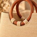 Bolsa Tote Feminina em Palha - Lourmarin