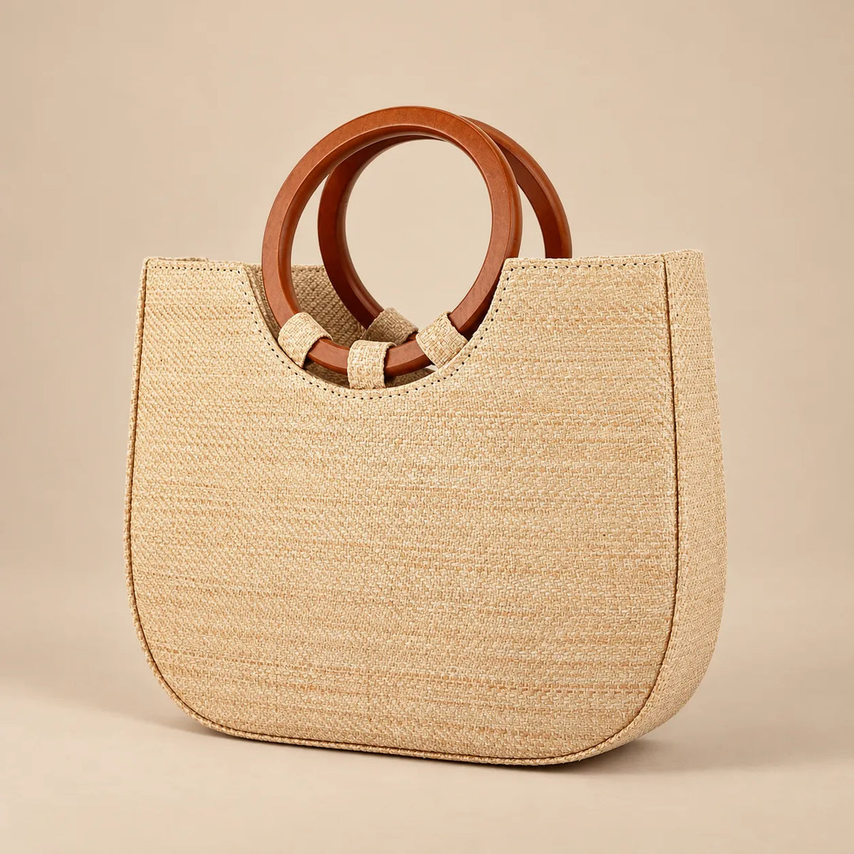 Bolsa Tote Feminina em Palha - Lourmarin
