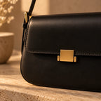 Bolsa de Ombro Feminina em Couro Legítimo - Beaune