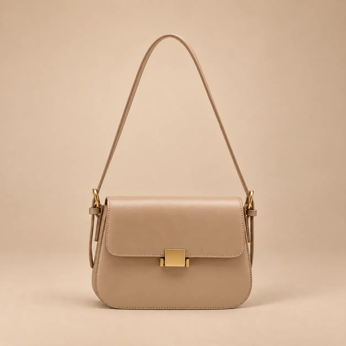 Bolsa de Ombro Feminina em Couro Legítimo - Beaune