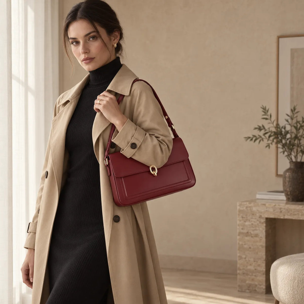 Bolsa de Ombro Feminina - Lucienne