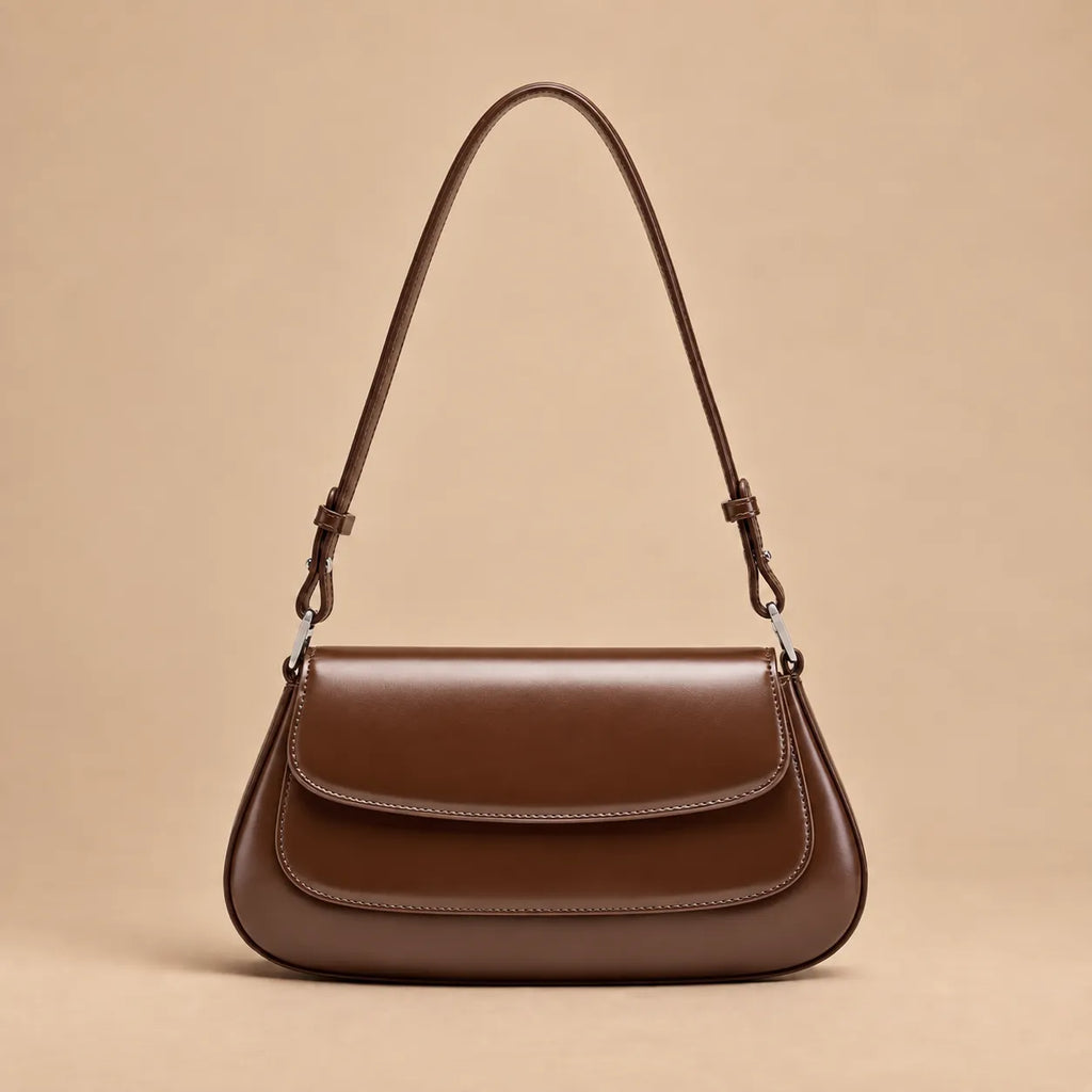 Bolsa de Ombro Feminina em Couro Legítimo - Graulhet