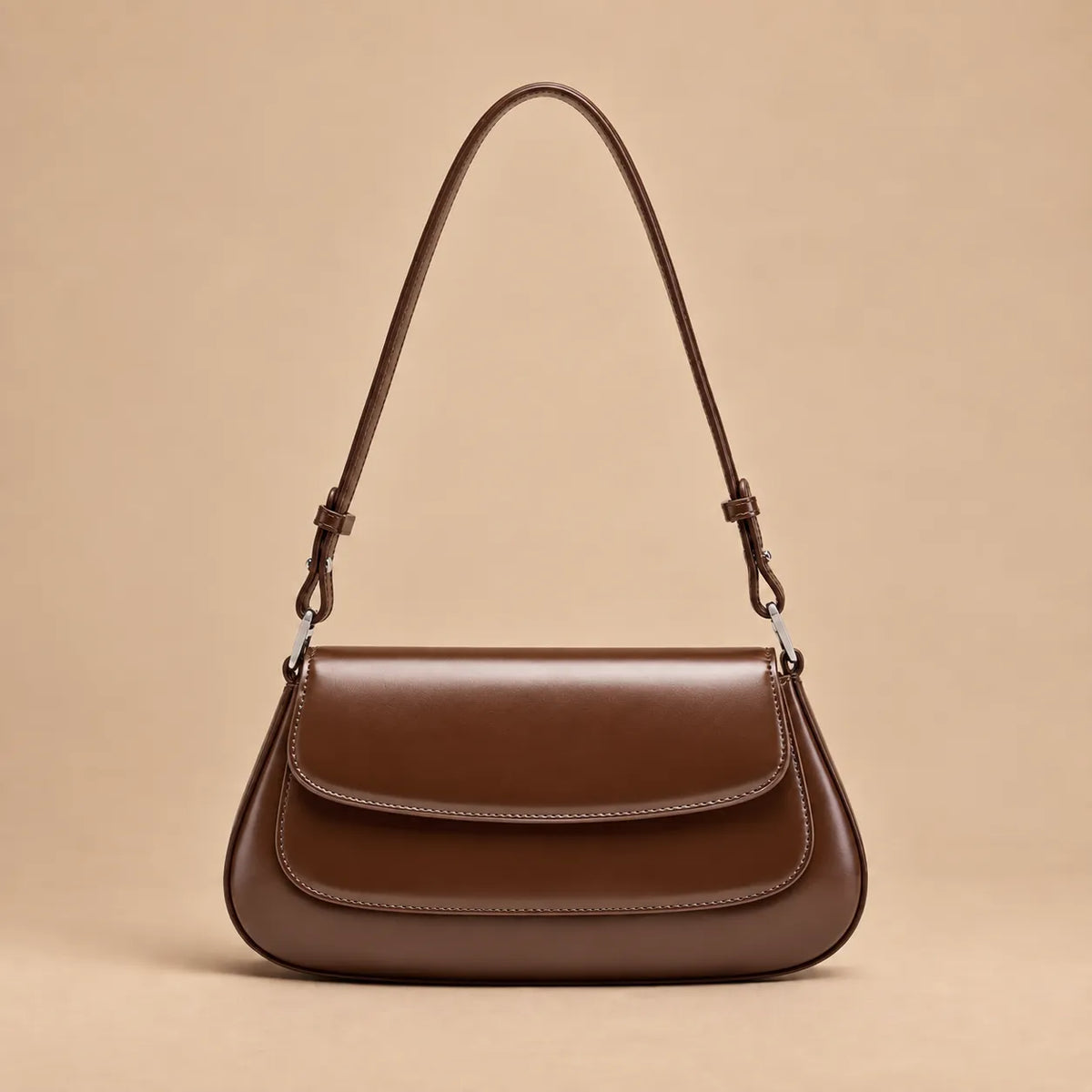 Bolsa de Ombro Feminina em Couro Legítimo - Graulhet