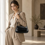 Bolsa de Ombro Feminina em Couro Legítimo - Graulhet