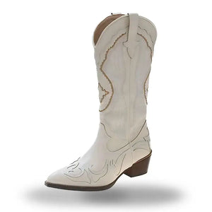 Bota Country Feminina Texana Cano Médio