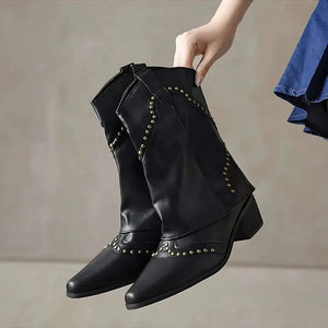 Bota-Feminina-Texana-Preta-Denver