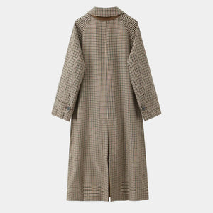 Sobretudo feminino longo elegante para inverno feminino