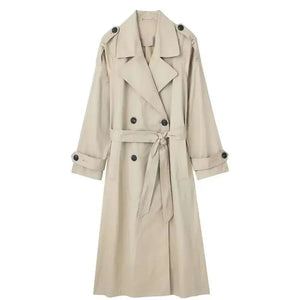 Casaco Longo Feminino Bege